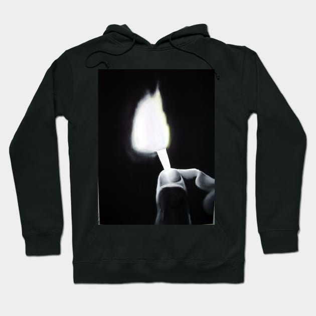 the flame Hoodie by dylanshelmerdine